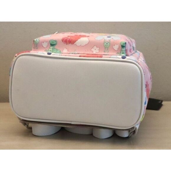 Loungefly Women's Pink Disney Pixar Characters On Clouds Mini Backpack - Picture 4 of 11